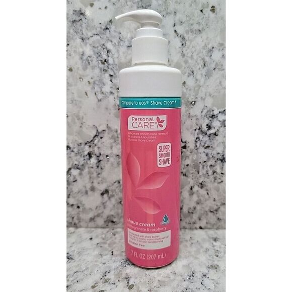 PERSONAL CARE Women's Shave‎ Cream- "Super Smooth Shave" POMEGRANATE & RASPBERRY - Picture 1 of 6
